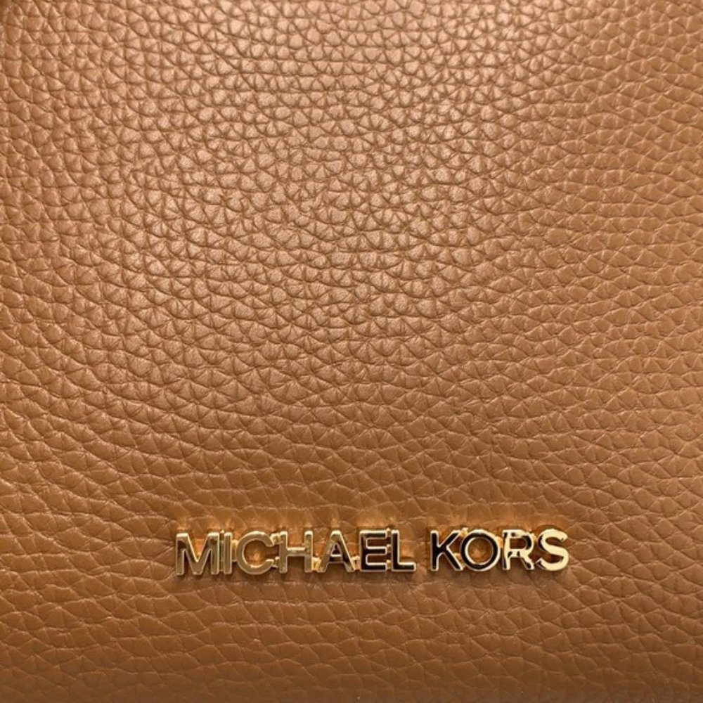Michael Kors Emilia Small Bucket Bag Messenger Leather Luggage - Picture 12 of 15